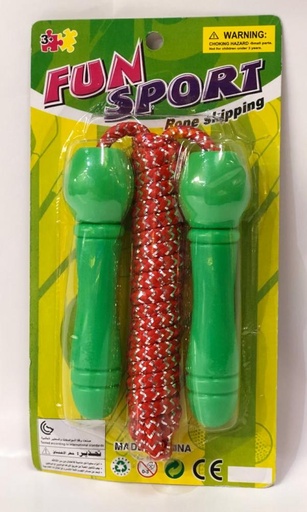 [WWA006] Cuerda para en Brincar Blister Surtido 3a+