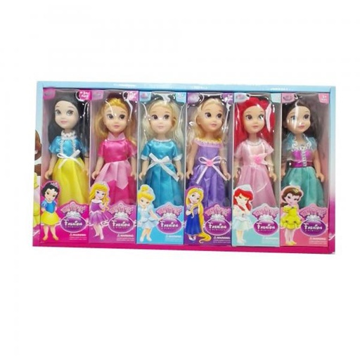 [WW958] Muñeca Mi primer Moda Display de 6 Surt 6 3a+