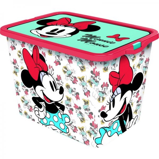 [SR2806] Caja Plástica de Almacenaje Minnie Mouse 23L