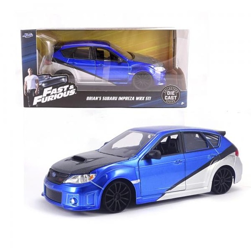 [JA99514] Carro Brian´s Subaru Impresa WRX STI Rapidos y Furiosos Esc:1:24 8a+