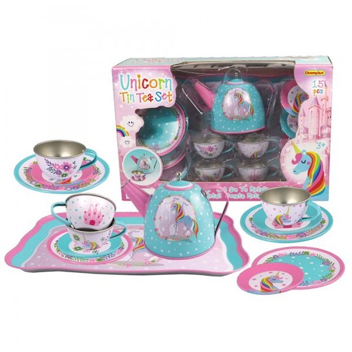 [CM41199] Juego de Té Unicornios 15pzs 3a+