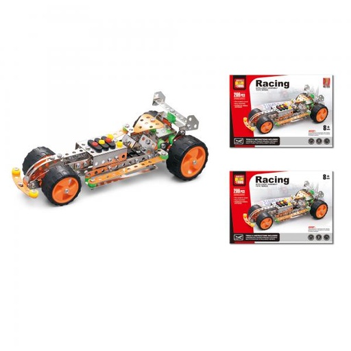 [WW465] Carro De Carreras Armable 209Pzs 8A+