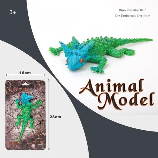 [WW81117] Reptiles Lagartija Verde/Azul Estirable 3a+ (441810)