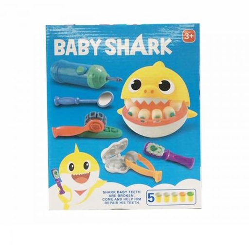 [WWPD8658] Juego Baby Shark Dentista con Plasticina 3a+ (443555)