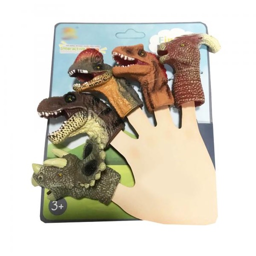 [WWBLSS1] Títeres de Dedo de Dinosaurio 3a+