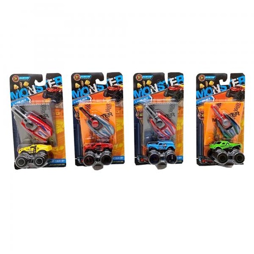 [WW7799A] Carrito Monster con Lanzador y Rampa Surt/4 3a+ (441759)