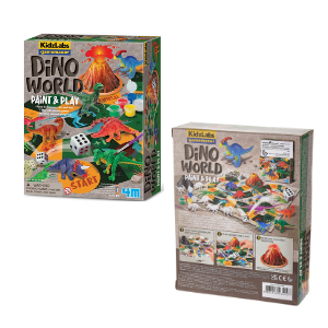 [4M3400] Kidz Labs Mundo de Dinosaurios Pinta y Juega 5a+
