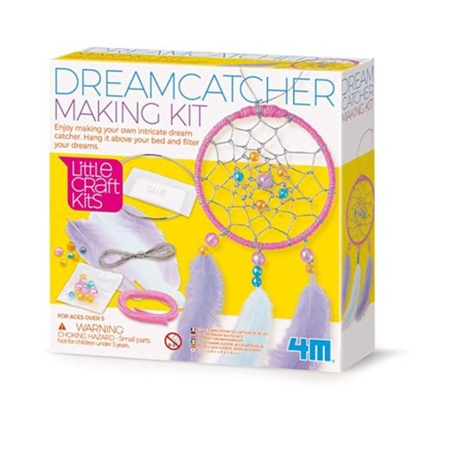 [4M4763] Pequeñas Manualidades Kit para Hacer un Atrapasueños 5a+