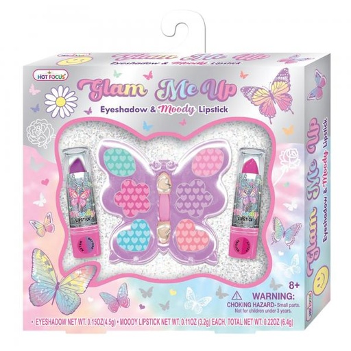[HF088TB] Sombras y Labiales Mariposa Brilla en la Oscuridad 5a+