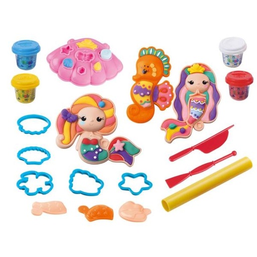 [PG8362] Juego de Plasticina Sirenas Princesas y Amigos 3a+