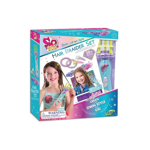 [TA08348] Trenzador para el Cabello 50pzs 5a+