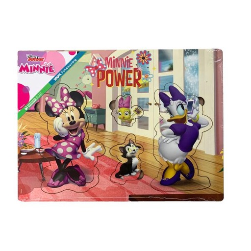[FC94231] Rompecabezas Piezas de Encajar Minnie Disney Junior 3a+