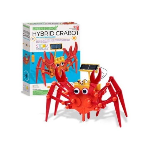 [4M3448] Green Science Cangrejo Híbrido Solar 5a+