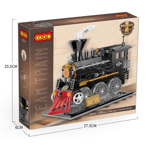 [CO4214] Tren Clásico Armable 246pzs 6a+