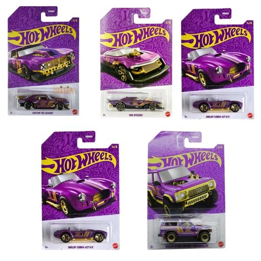 [MTHDH54] Hot Wheels Carros Surt/5 3a+