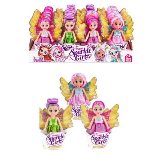 [ZU10011] Muñeca Sparkle Girlz Surt 3 Display/24 3a+