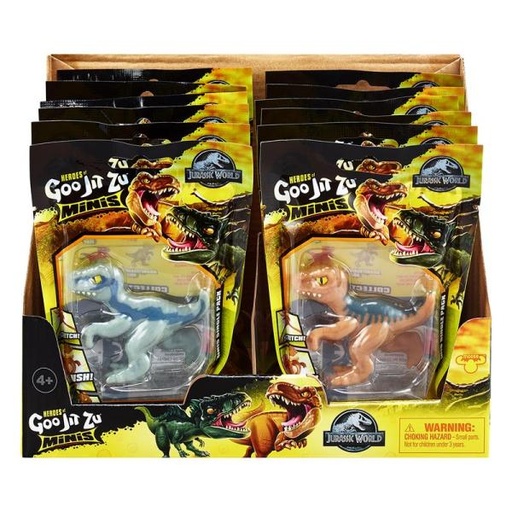 [BT41311] Figuras Goo Jit Zu Jurassic Worl Dinosaurios Minis Displ/12 Surtido 4a+