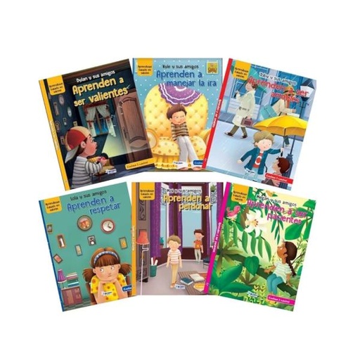 [ES1955] Libros de colección de Aprender Valores Surt/6 (991955)