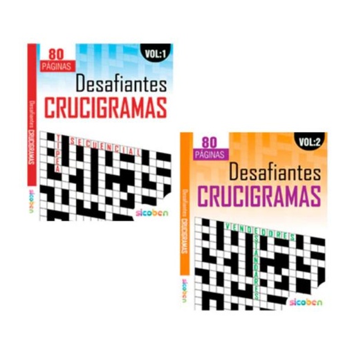 [ES9039] Libros de Desafiantes Cricigramas Saurt/2