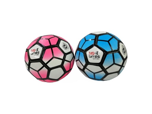 [WX445801] Balón de Fútbol #3 Rosado - Celeste Surt/2