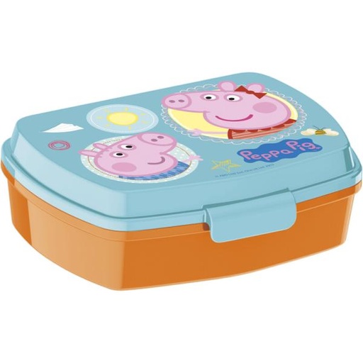 [SR13914] Sandwichera Retangular Peppa Pig