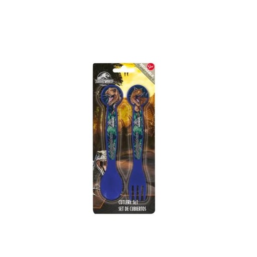 [SR14686] Juegos de Cubiertos Blister Set/2 Jurassic World