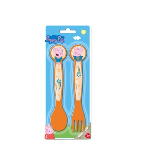 [SR41276] Juego de Cubiertos Blister Set/2 Peppa Pig