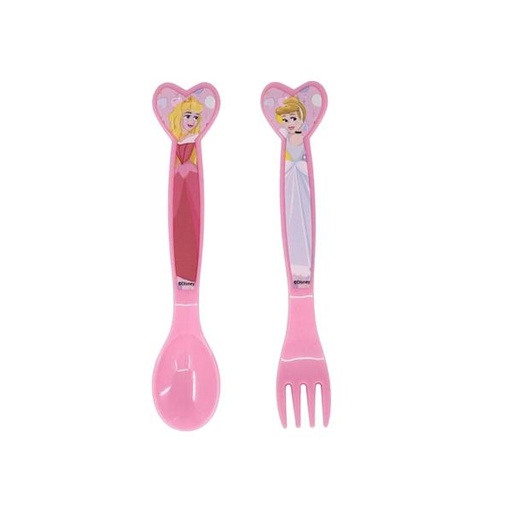 [SR51216] Juegos de Cubiertos Blister Set/2 Princesas