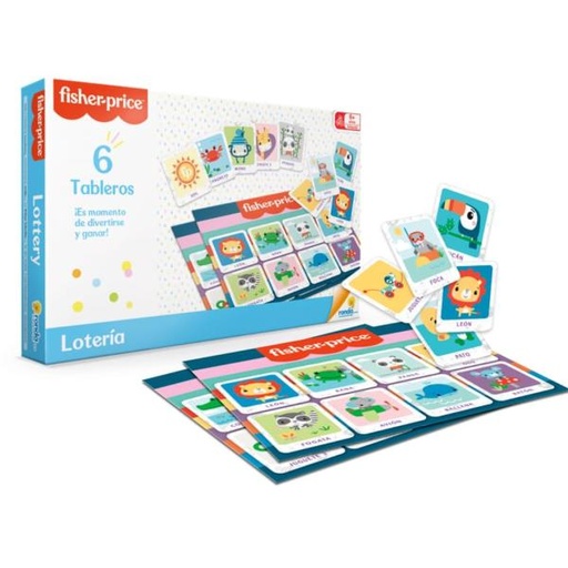 [RN12363] Juego de Mesa Lotería de Fisher-Price 6a+