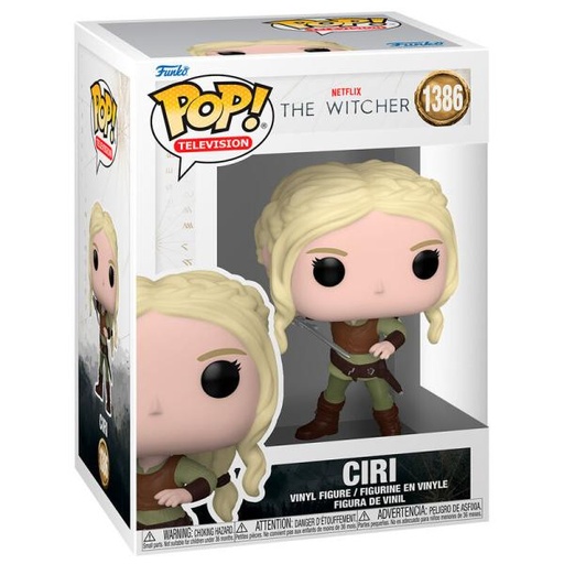 [FK74245] Figura Funko Pop! The Witcher Ciri 3a+