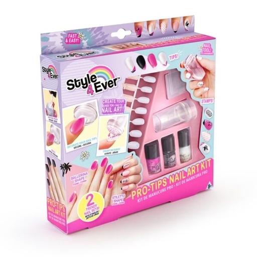 [CTOFG262] Set de Manicura Pro C/ 2 Juegos de Uñas 8a+
