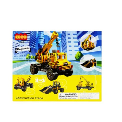 [CO3090] Grúa de Construcción 3en1 235Pzs 6a+