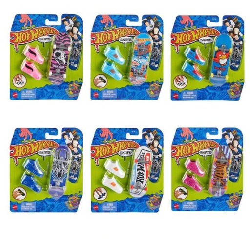 [MTHGT46] Hot Wheels -Skate Patinetas de Dedos Sut/10 5a+