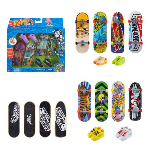 [MTHGT84] Hot Wheels Set/4 Patinetas 5a+