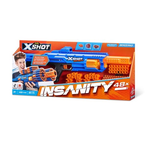 [ZU36610] Lanzador X shot Insanity X 48 8a+