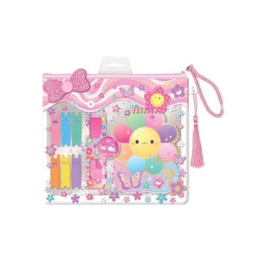 [HF332GF] Set de Notas de Actividades en 3D de Flor 5a+