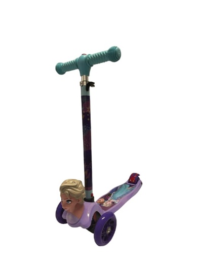 [PI11031] Scooter 3 Ruedas Princesa Disney 3D C/ Luz Frozen 3a+