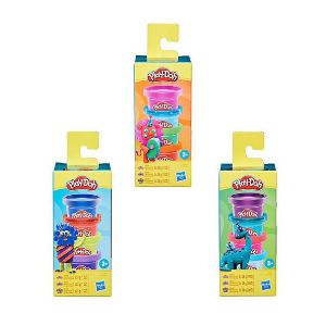 [HBF7172] Play-Doh Metal Shine y Spakle Set/3 Surt/3 3a+