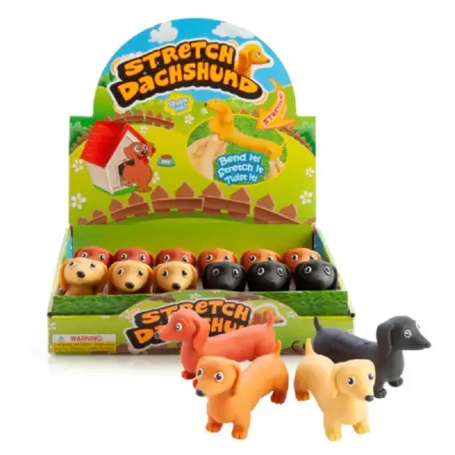 [HY10513] Perrito Salchicha Estirable Displ/12 3a+ (449045)