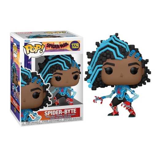 [FK65728] Figura Funko Pop! Spider-Man Spider-Byte 3a+