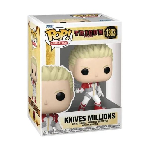 [FK68034] Figura Funko Pop! Trigun Knives Millions 3a+