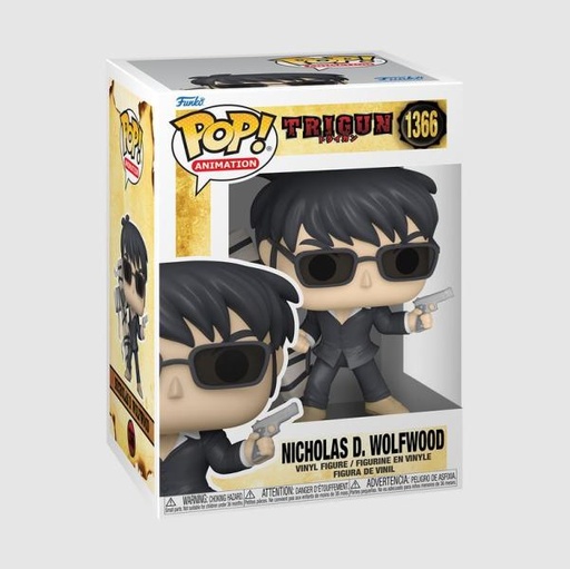 [FK68038] Figura Funko Pop! Trigun Nicholas D.Wolfwood 3a+
