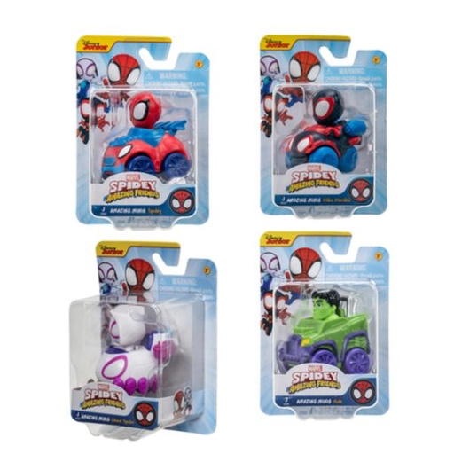 [JZSNF0087] Mini Vehiculos Spidey and his Amazing Friends Surt/4 3a+