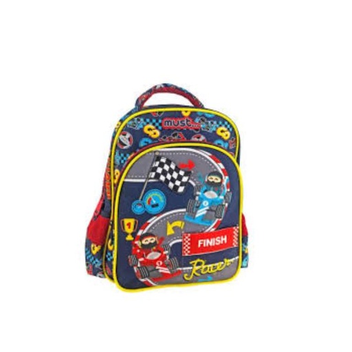 [DK585489] Salveque Must 27X10X31 cm 2 Compart Racing