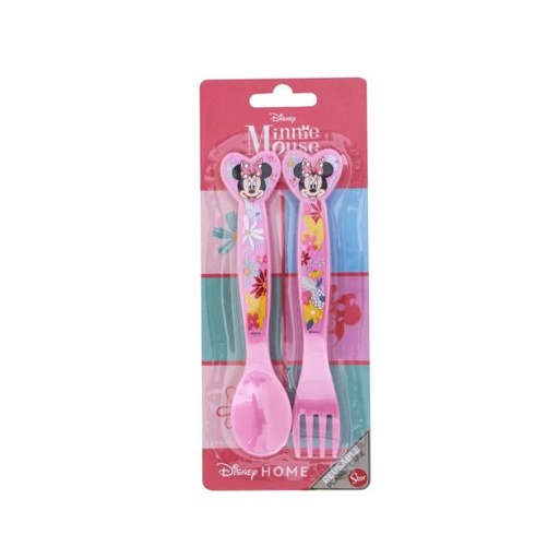 [SR74416] Juego de Cubiertos  Set/2 de Minnie Mouse