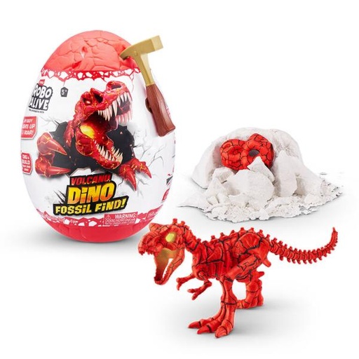 [ZU71116] Robo Alive Dino Fossil Find con Luz y Sonido 5a+