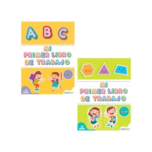 [ES7212] Libro Colección Mi Primer Libro de Trabajo Surt/2 3a+