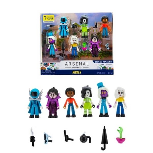 [JZCRS0042] Figuras Roblox Rivales Set/6 6a+