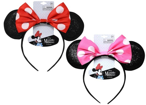 [UPMEAR] Diadema con Orejas de Minnie Mouse Surt/2 3a+ (51434)