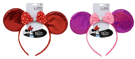 [UPMINFH] Diadema Disney Minnie Mouse Surt/2 3a+ (50277)